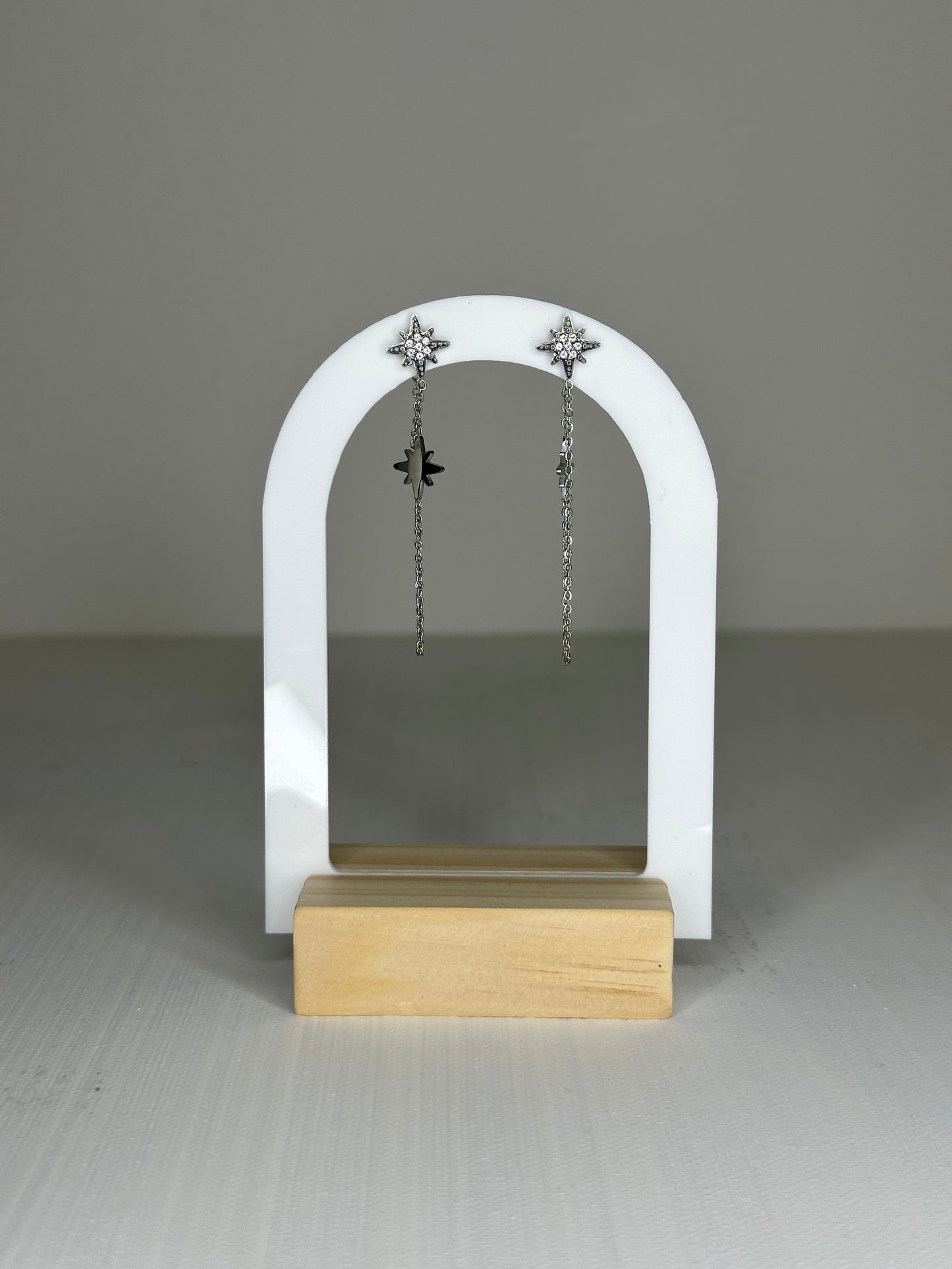 Boucle d’oreille étoile filante