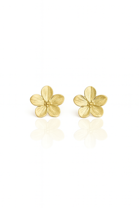 Boucle d’oreille fleur